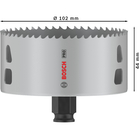 BOSCH Set carote PRO Multi Material PC Plus, 102 mm, 4 bucăți