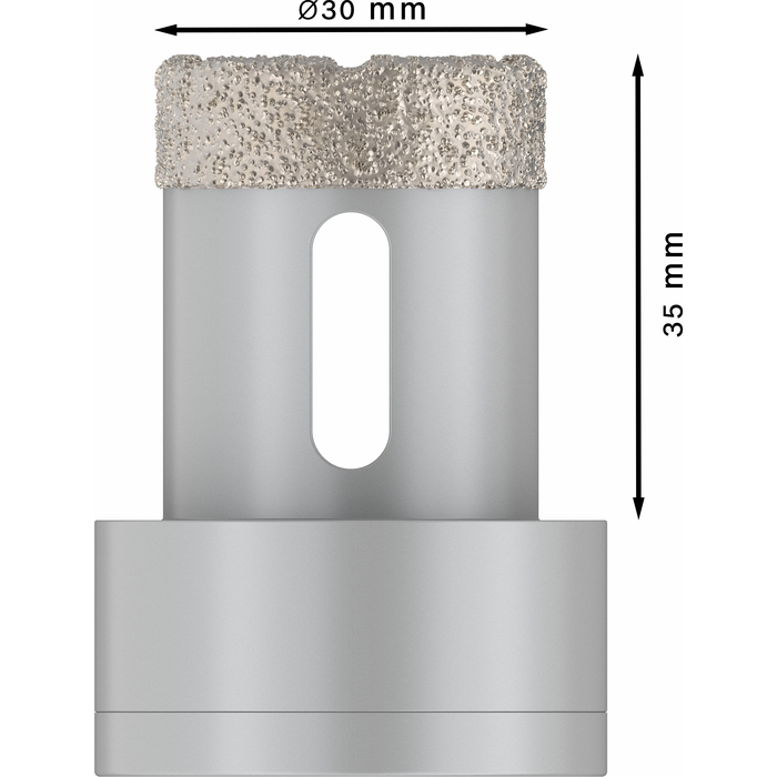 BOSCH Carotă diamantată Dry Speed, Best for Ceramic cu X-LOCK