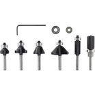 BOSCH Set 6 freze HM tija 6 mm