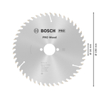 BOSCH Pânză de ferăstrău circular Optiline Wood