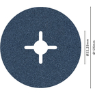 BOSCH Disc de șlefuire cu fibre R574, Best for Metal