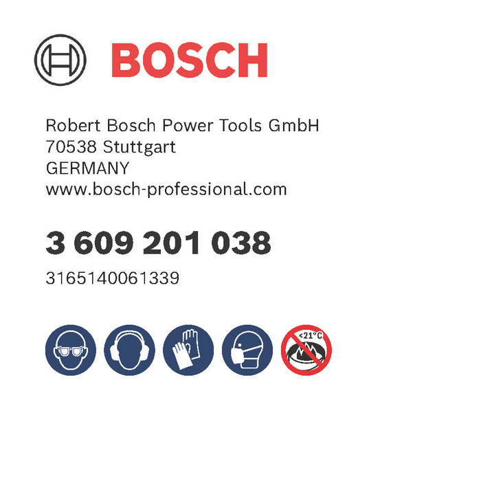 BOSCH Paletă agitatoare