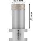 BOSCH Carote diamantate Dry Speed Best for Ceramic pentru găurire uscată
