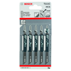 BOSCH Set 5 pânze Basic for Wood 