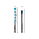 BOSCH BURGHIU Hex9 mix set6/6