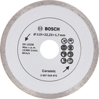 BOSCH DISC DIA 115 CERAMICA