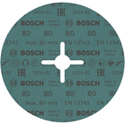 BOSCH Disc de șlefuire cu fibre R574, Best for Metal