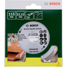 BOSCH DISC DIA 115 MAT CONSTR