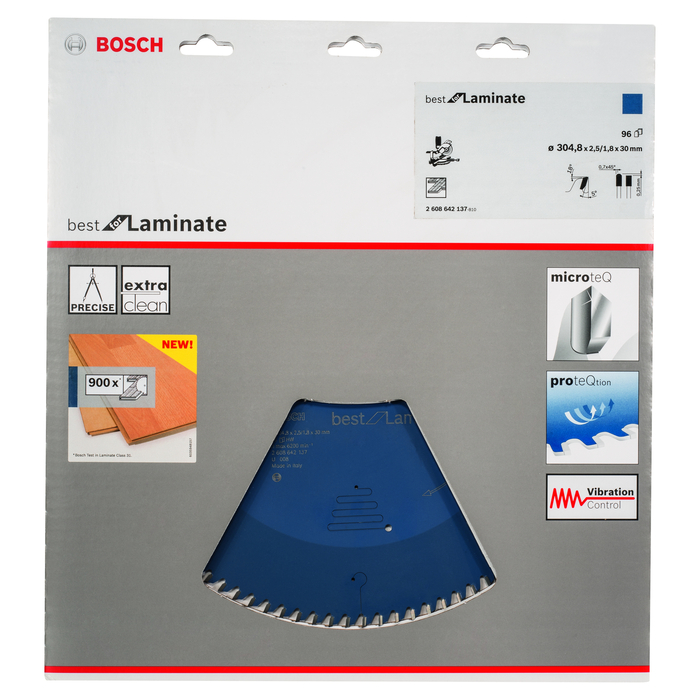 BOSCH Pânză de ferăstrău circular Best for Laminate