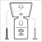 BOSCH Agățător metalic PRO FMI-M6/M8