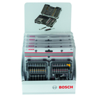 BOSCH Set capete de şurubelniţă şi chei tubulare, 43 buc