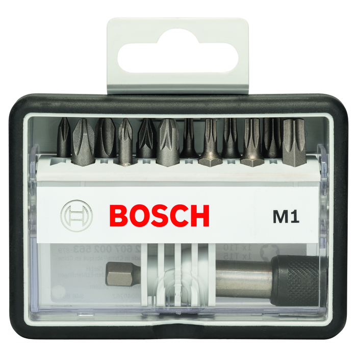 BOSCH Set Robust Line de capete de şurubelniţă Extra Hard