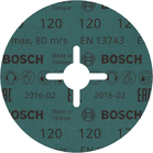 BOSCH Disc de șlefuire cu fibre R574, Best for Metal