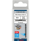 BOSCH Burghie HSS-G cu vârf dublu
