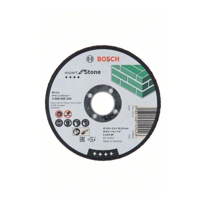 BOSCH Set 25 discuri de tăieri drepte Expert for Stone
