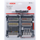 BOSCH Caseta 45 piese Extra Hard mixt cu chei tubulare