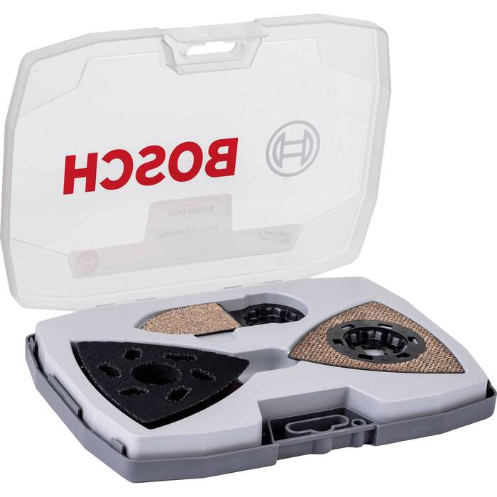 BOSCH Set 3 accesorii pentru slefuire STARLOCK