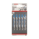 BOSCH Set 5 pânze pentru ferăstrău vertical Flexible for Metal