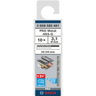 BOSCH Burghiu pentru metal, tip HSS-G, DIN 338