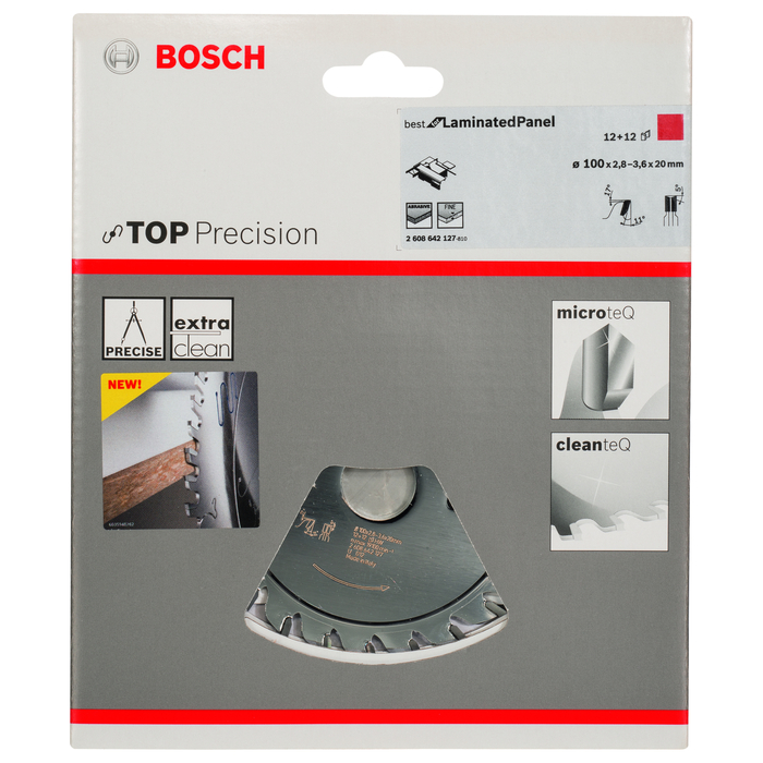 BOSCH Pânză precrestătoare Top Precision Laminated Panel