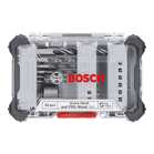 BOSCH Caseta 35 piese Extra Hard mixt cu burghie de lemn
