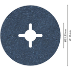 BOSCH Disc de șlefuire cu fibre R574, Best for Metal