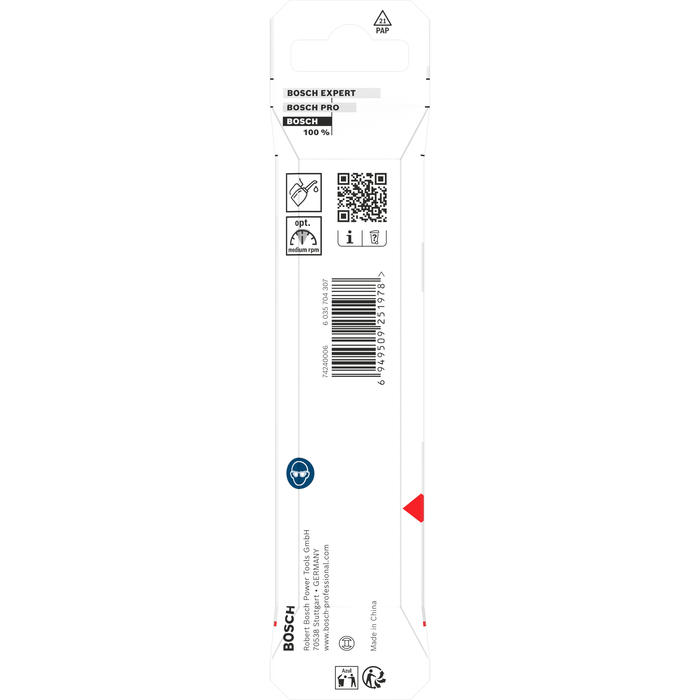BOSCH Burghiu HSS spiralat, 6,5 x 63 x 107 mm, HEX 1/4