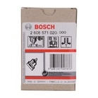 BOSCH Mandrine cu coroană dinţată 3 – 16 mm