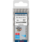 BOSCH Burghiu pentru metal, tip HSS-G, DIN 338