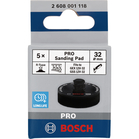 BOSCH PRO Disc de polișat, 32 mm,l cu scai