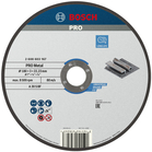BOSCH Disc de tăiere drept Standard for Metal