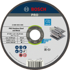 BOSCH Set 25 discuri de tăieri drepte, Expert for Inox
