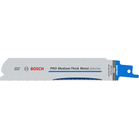 BOSCH Set de 25 pânze de fierăstrău sabie PRO Medium-Thick Metal precise S937BEF, 1,1 x 25 x 150 mm
