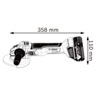 BOSCH GWS 18V-10