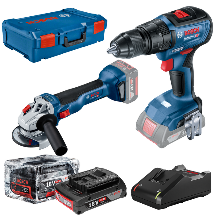 BOSCH Kit 2 scule 18V
