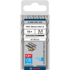 BOSCH Set 10 burghie metal HSS-G