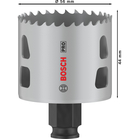 BOSCH Carotă PRO Multi Material PC Plus, 56 mm