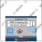 BOSCH PRO clește de sertizare, NF35 CU, 35 mm², cupru