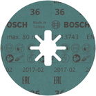 BOSCH Set 50 foi de șlefuire Best for Metal + Inox cu X-LOCK