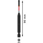 BOSCH Bit de înșurubare PRO Robertson Impact, R2, 90 mm