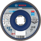 BOSCH Disc de șlefuire evantai, drept, Best for Metal cu X-LOCK