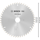BOSCH Pânză de ferăstrău circular Optiline Wood