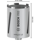 BOSCH Carotă diamantată pentru găurire uscată G 1/2