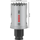 BOSCH Carotă PRO Multi Material PC Plus, 33 mm
