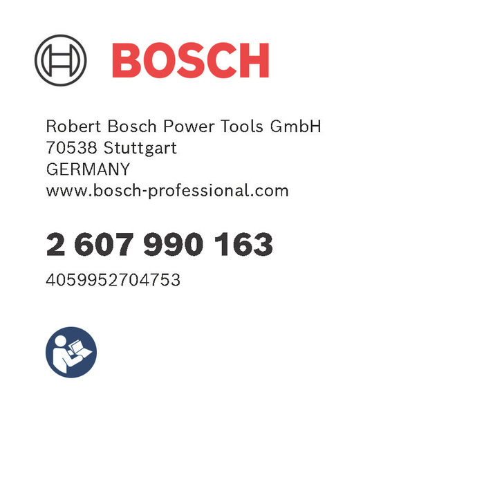 BOSCH Coardă PRO grea, 16 kg, 1 x Carabinieră & 1 x Buclă de coardă plată