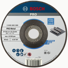 BOSCH Set 10 discuri de șlefuire, Expert for Metal