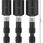 BOSCH Set 3 chei tubulare PRO Impact 1/4