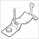 BOSCH Suport de prindere pentru coliere metalice de cablu PRO EMT-B