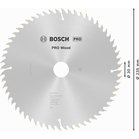 BOSCH Pânză de ferăstrău circular Optiline Wood