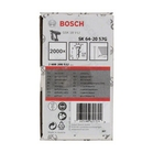 BOSCH Set 2000 cuie galvanizate SK64-20 G, 1.6x2.8x1.35x57 mm pentru GNH